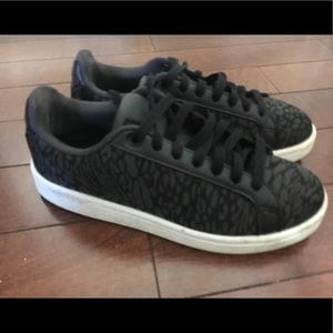 Black adidas sneakers